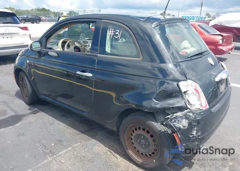 2014 Fiat 500 Pop z USA, uszkodzony, nr VIN 3C3CFFAR8ET259992